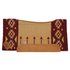 Impact Gel® Aim High Contour Felt Bottom Pad 14 Impact Gel® Aim High Contour Felt Bottom Pad -Weaver Leather Shop 43742 maroon