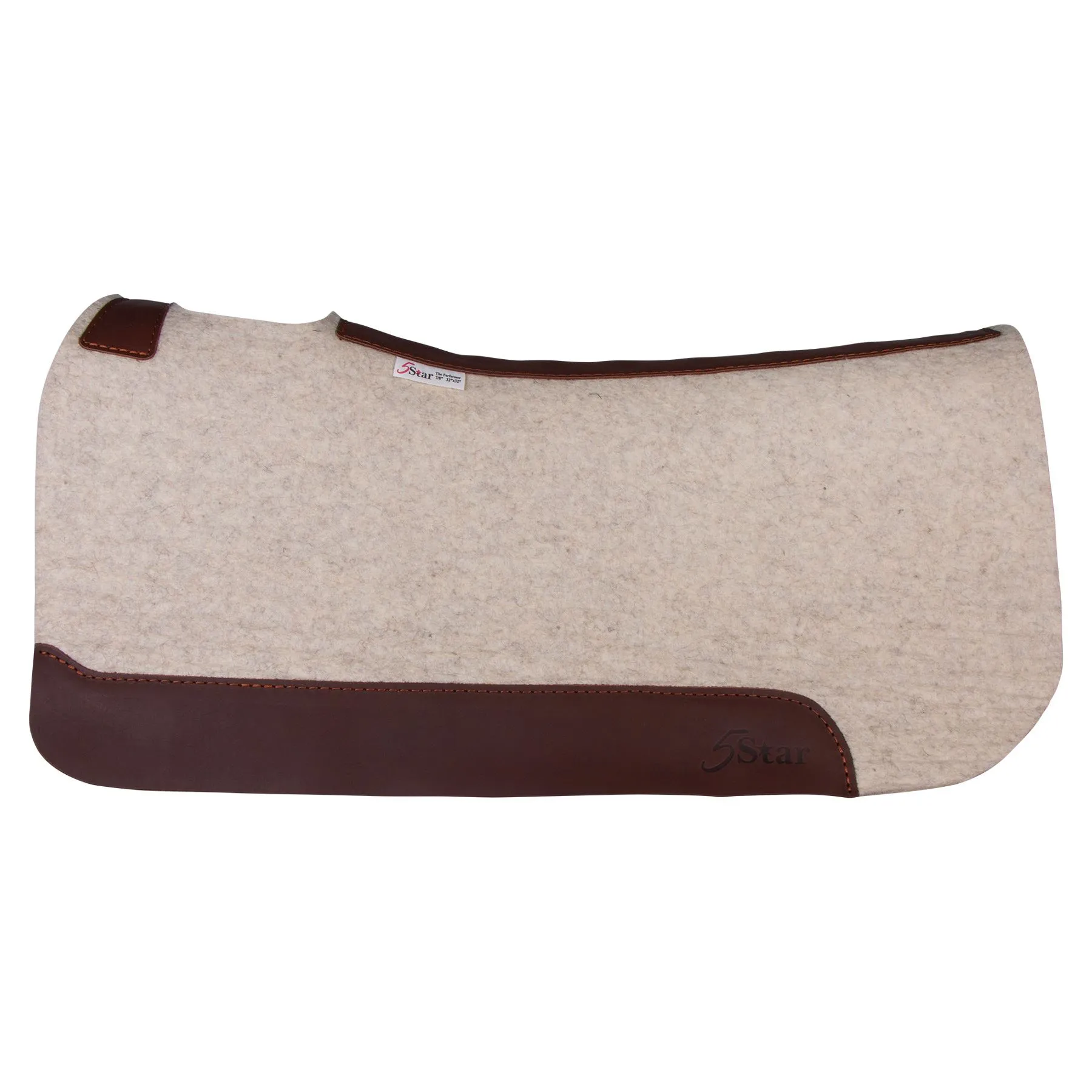 5 Star Performer 1" Western Saddle Pad 32"x32" 2 5 Star Performer 1" Western Saddle Pad 32"x32" - Image 2
