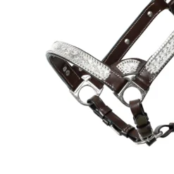 Double S Felicity Show Halter With Lead -Weaver Leather Shop 43832 alt a