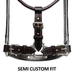 Double S Felicity Show Halter With Lead -Weaver Leather Shop 43832 feature b overlay