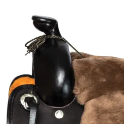 Just Merino Sheepskin Western Seat Saver -Weaver Leather Shop 44033 alt f