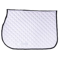 Dura-Tech® White All Purpose Horse Saddle Pad -Weaver Leather Shop 44744 whiteblack