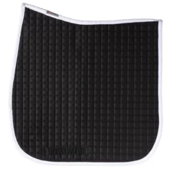 Dura-Tech® Standard Dressage Pad With Color Binding 13 Dura-Tech® Standard Dressage Pad With Color Binding -Weaver Leather Shop 44806 blackwhite