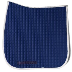 Dura-Tech® Standard Dressage Pad With Color Binding 11 Dura-Tech® Standard Dressage Pad With Color Binding -Weaver Leather Shop 44806 navygray