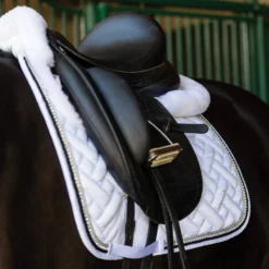 Schneiders Satin Dressage Pad With Bling -Weaver Leather Shop 44838 alt g
