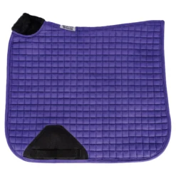 Dura-Tech® Suede Top Contoured Dressage Pad With Fleece -Weaver Leather Shop 44839 purple