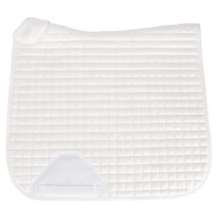Dura-Tech® Suede Top Contoured Dressage Pad With Fleece -Weaver Leather Shop 44839 white