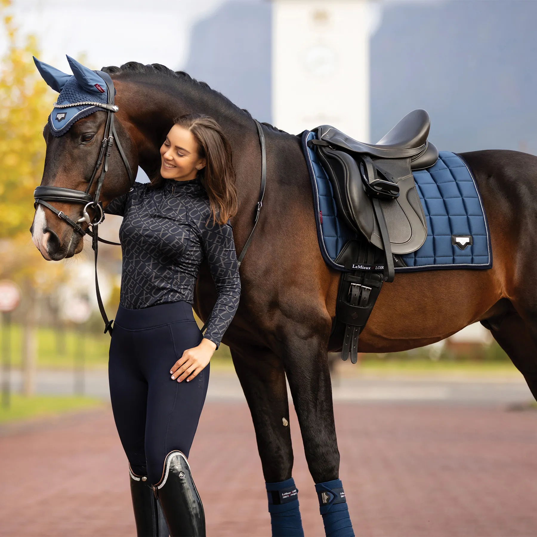 LeMieux Loire Classic Dressage Saddle Pad 3 LeMieux Loire Classic Dressage Saddle Pad - Image 3