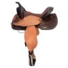 Double S Two-Toned Western Saddle