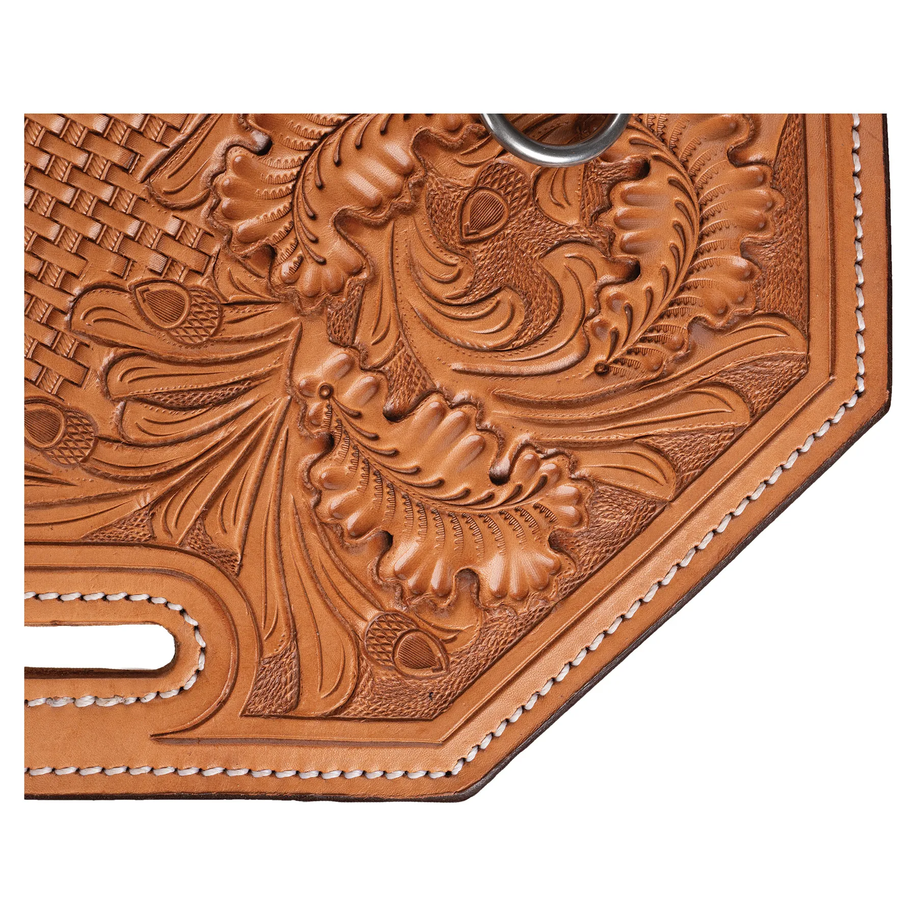 Double S Tooled Roughout Western Saddle 4 Double S Tooled Roughout Western Saddle - Image 4