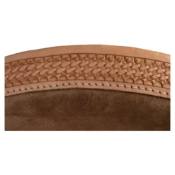 Double S Tooled Roughout Western Saddle 12 Double S Tooled Roughout Western Saddle -Weaver Leather Shop 45384 alt d