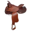 Double S Tooled Border Western Saddle